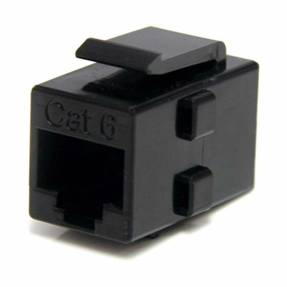 Коннектор RJ45 Startech C6KEYCOUPLER Чёрный