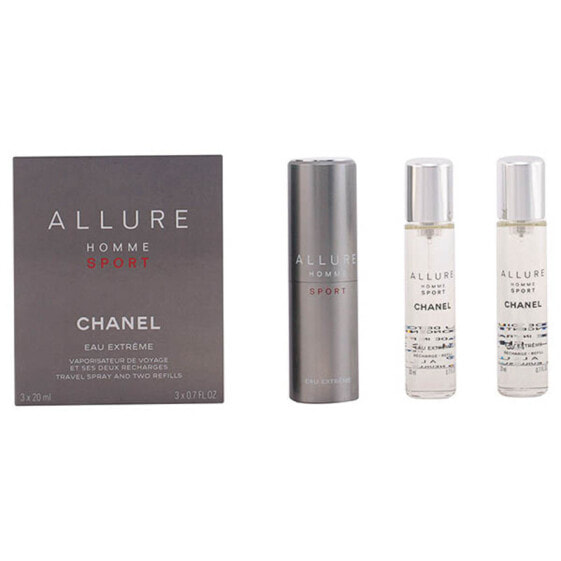 Men's Perfume Set Allure Homme Sport Chanel Allure Homme Sport Eau Extrême (3 pcs)