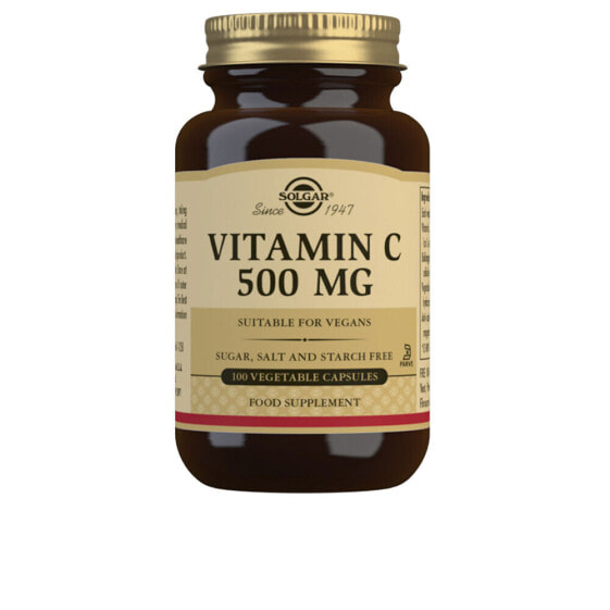 Витамин C 500 мг капсулы растительные 100 шт Solgar