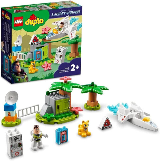 LEGO 10962 DUPLO Disney and Pixar Buzz Lightyears Planetenmission Weltraum-Spielzeug mit Raumschiff und Roboter für Kleinkinder ab 2 Jahre, Mädchen und Jungen