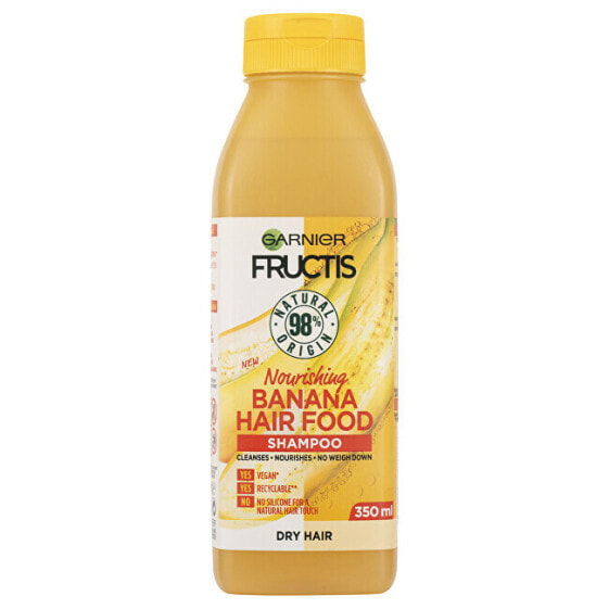 Шампунь питательный Fructis Hair Food (Banana Nourishing Shampoo) 350 мл