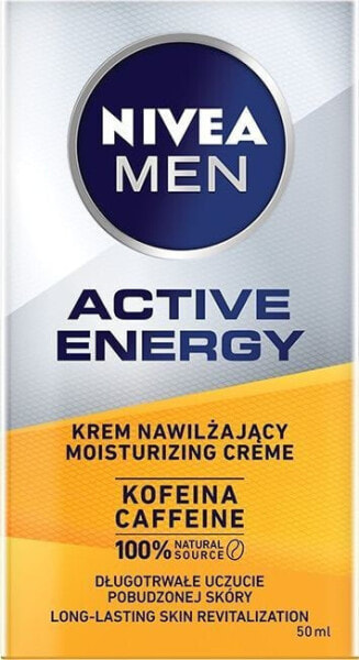 Крем увлажняющий Nivea Men Active Energy с кофеином