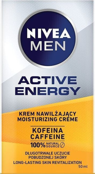 Nivea Men Active Energy krem nawilżający z kofeiną