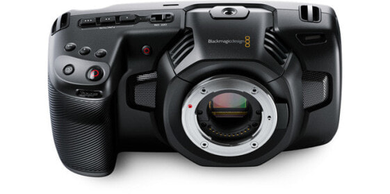 Blackmagic Pocket Cinema Camera 4K - 4/3" - CMOS - Touchscreen - 722 g - Black