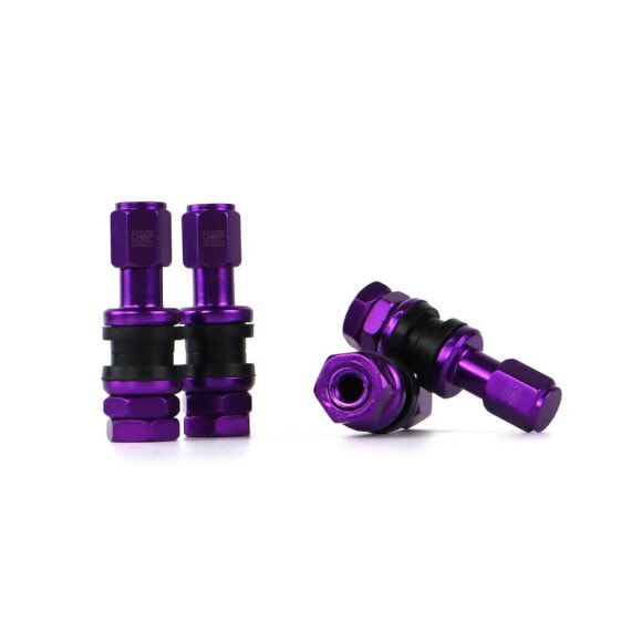 Клапан OMP Алюминиевый Фиолетовый 4 шт.