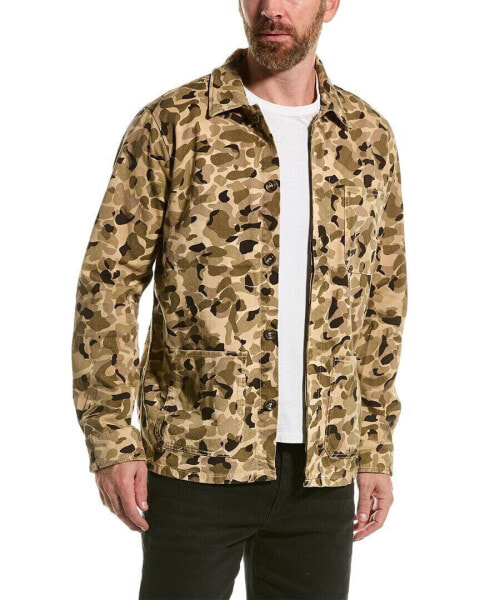 7 For All Mankind Camo Shirt Jacket Men's