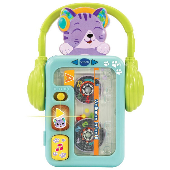 Интерактивная игрушка для малышей Vtech Infant Walkman Discovers Music