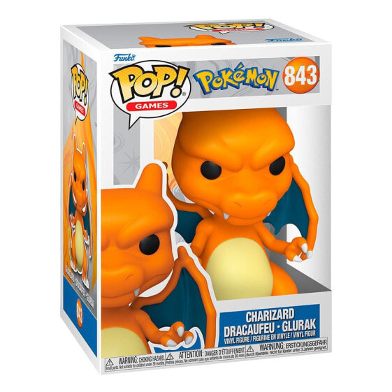 FUNKO Pokemon Pop! Games Vinyl Figure Charizard (Emea) 9 cm