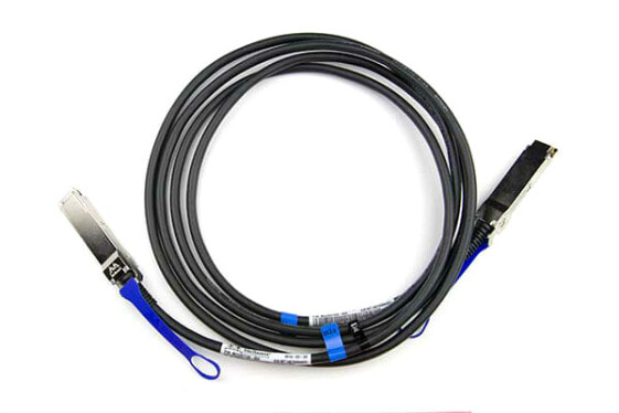 Supermicro CBL-0496L - 3 m - QSFP - QSFP - Male/Male - Black - Blue - Metallic - 56 Gbit/s