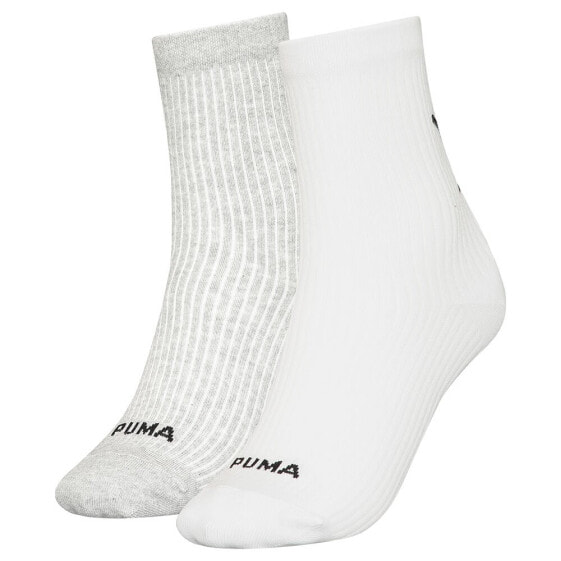 PUMA Cat Logo Rib socks 2 pairs