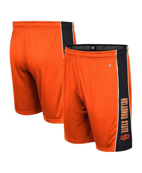 Men's Orange Oklahoma State Cowboys Panel Shorts