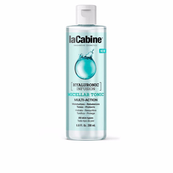 La Cabine Perfect Clean Мицеллярный тоник гидро-восстановление для всех типов кожи  Гиалуроновая кислота  200 мл