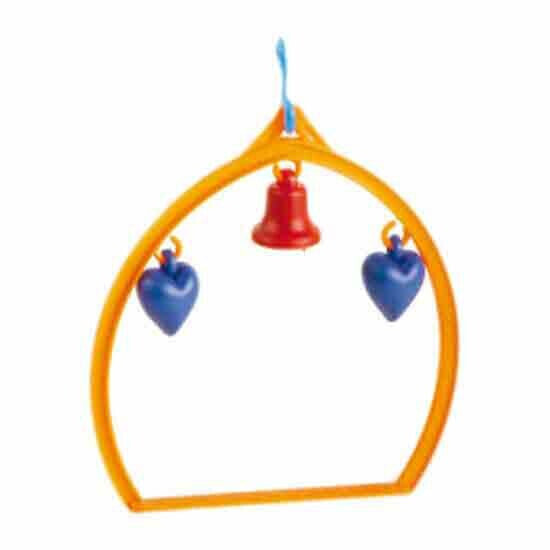 IBACANARI Small Rattle Swing Bird Toy