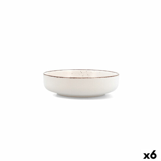 Глубокое блюдо Quid Duna Бежевый Керамика 18,5 x 5,3 cm (6 штук)