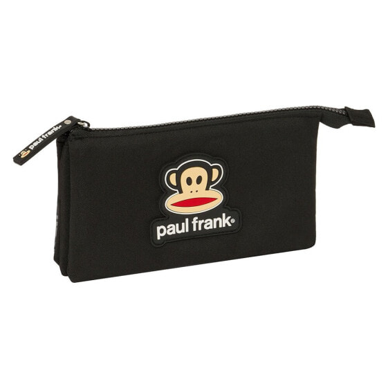 SAFTA Triple Paul Frank Join The Fun Pencil Case