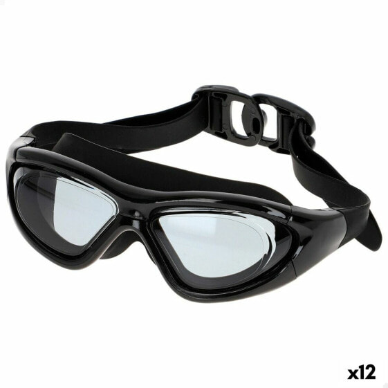 Взрослые очки для плавания AquaSport Чёрный (12 штук)