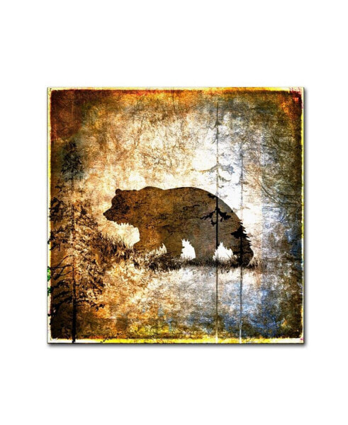 lightbox Journal 'High Country Bear' Canvas Art - 24" x 24" x 2"