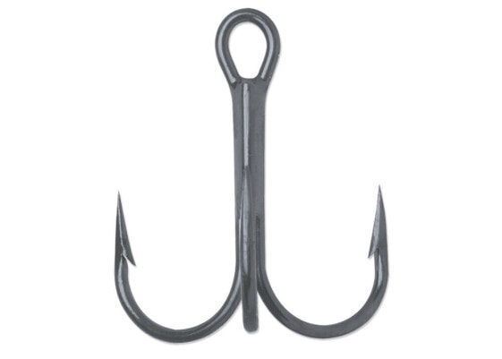 2 Packs VMC 9650 CB ROUND BEND TREBLE HOOK--COASTAL BLACK --20 PACK-PICK SIZE