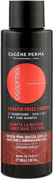 Shampoo für krauses, widerspenstiges und lockiges Haar mit Keratin