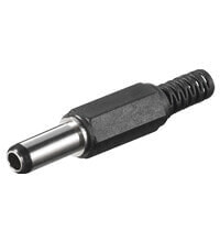 Wentronic Goobay DC Plug, Black