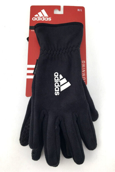 Adidas Comfort Fleece 3.0 Unisex Size M/L Gloves Black, keep warm and dry