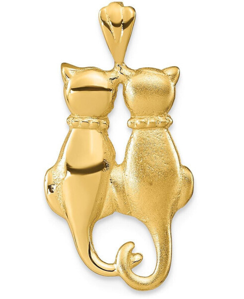 Ожерелье Macy's Twin Cats в золоте 14K.