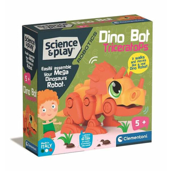 Конструктор детский Clementoni Dino Bot Triceratops 20 x 20 x 6 см