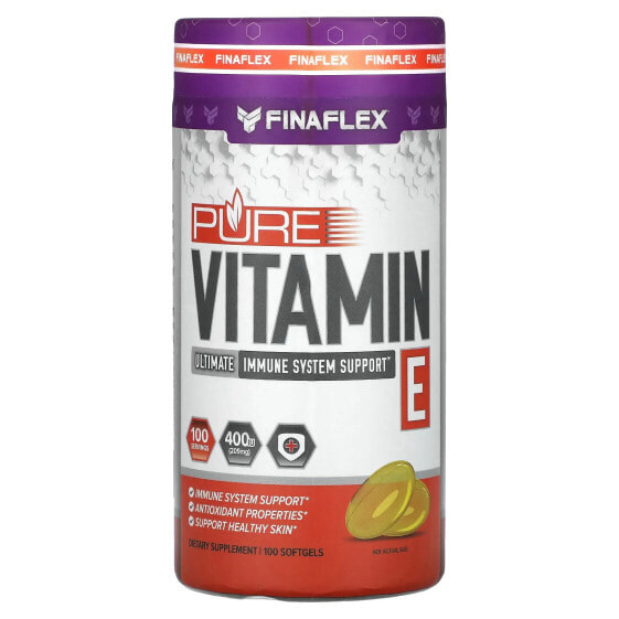 Pure Vitamin E, 209 mg (400 IU), 100 Softgels