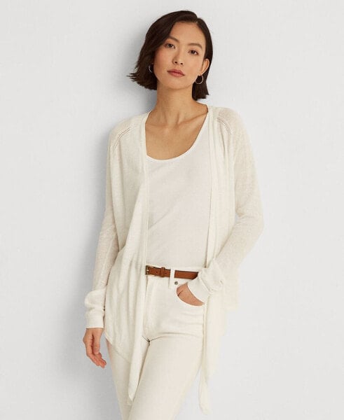 Linen-Blend Sweater