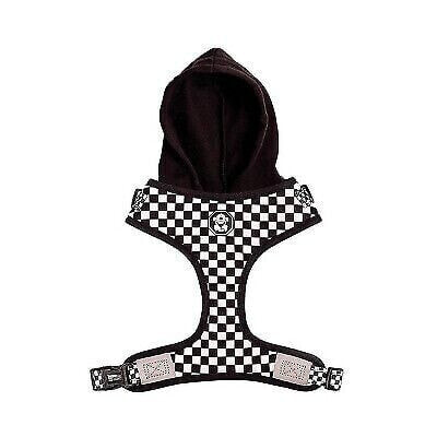 Fresh Pawz Checkerboard Dog Hoodie Harness - M