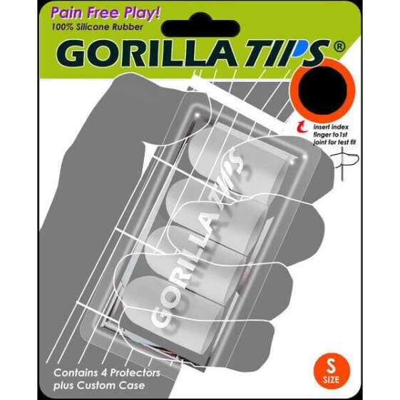 Аксессуары для гитар Gorilla Tips Наконечники для пальцев S