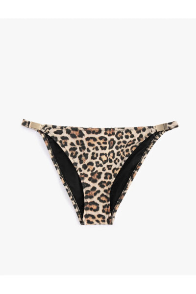 Плавки Koton Leopard Print Bikini Bottom