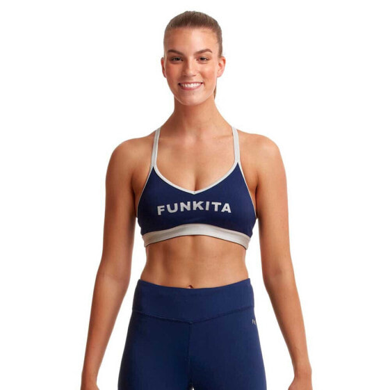 Спортивный топ Funkita Bondage Crop черныйBindViewSports Bra