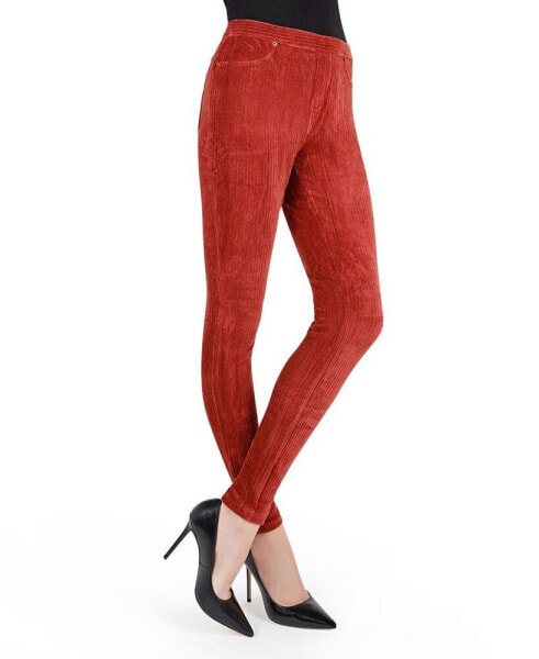 Wide Rib Corduroy Women's Leggings