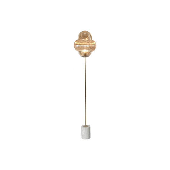 Напольный светильник Home ESPRIT Янтарь Стеклянный Мрамор 50 W 220 V 35 x 35 x 160 cm