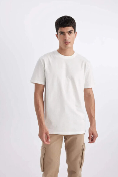 Erkek T-shirt V7699az/wt32 Off White
