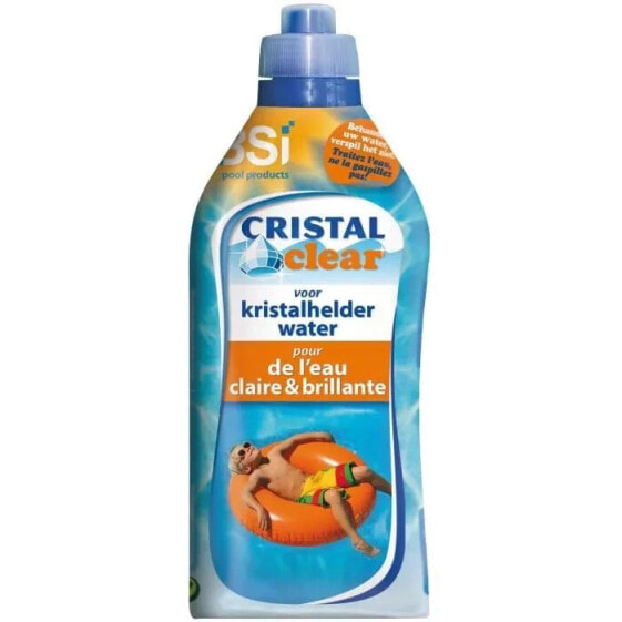BSi Cristal Clear Schwimmbadreiniger 1 Liter blau
