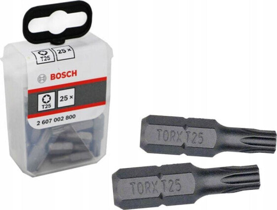 Bosch Końcówka Wkręcająca EXH T25 x 25mm 25 sztuk (2607002800)
