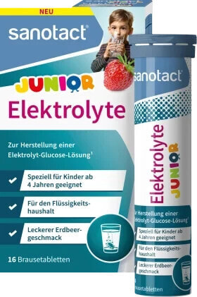 Elektrolyte Junior Brausetabletten 16 St, 65 g