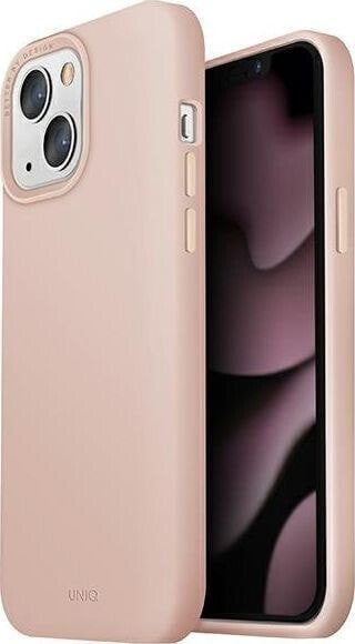 Чехол для смартфона Uniq Lino Hue MagSafe для Apple iPhone 13 розовый / бледно-розовый
