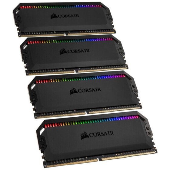 Corsair Dominator Platinum RGB DDR4-3200 RAM, CL16, A-XMP - 32 GB Quad-Kit, schwarz