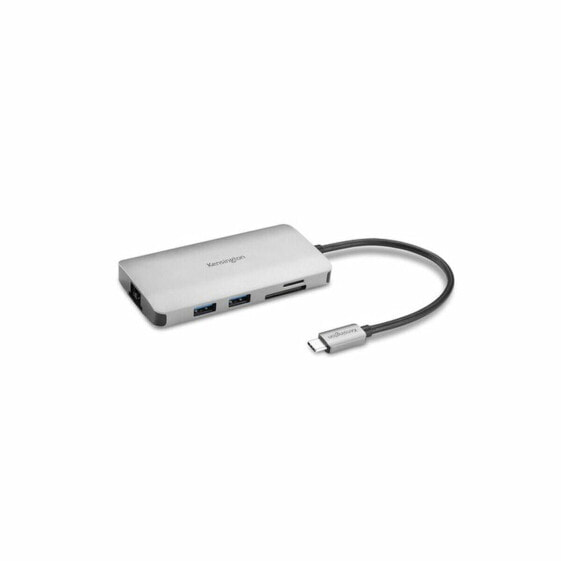 USB-разветвитель Kensington K33820WW Чёрный Серебристый
