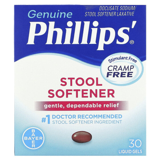 Stool Softener, 30 Liquid Gels