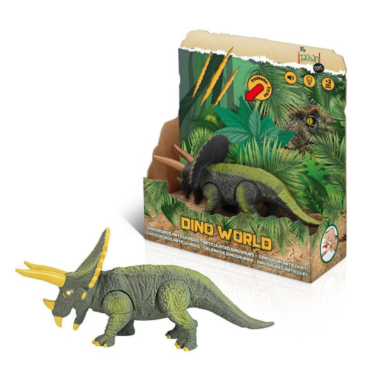 Фигурка Tachan Triceratops Lights And Sound Figure Dinosaur Adventure (Приключение с динозаврами).