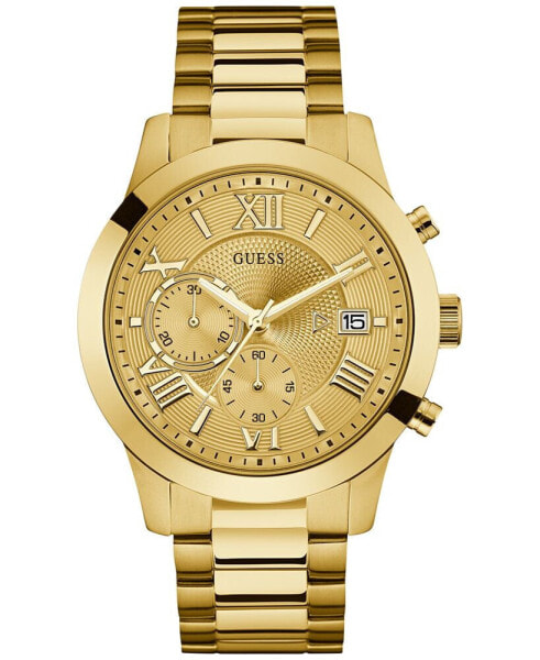 Часы Guess Chronograph Gold-Tone Men's Watch