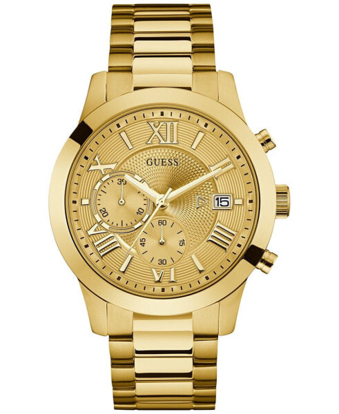 Часы Guess Men's   Gold Tone 45mm