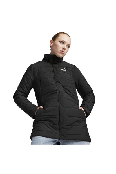 Куртка спортивная PUMA Padded Женская черная Casual (Стиль Городской) 67536401