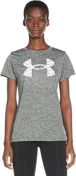 Футболка женская Under Armour 280123 с логотипом Jet Gray X-Small