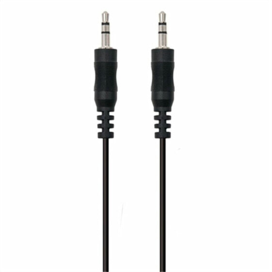 Jack Extension Cable (3.5 mm) Ewent EW-220101-100-N-P 10 m Black