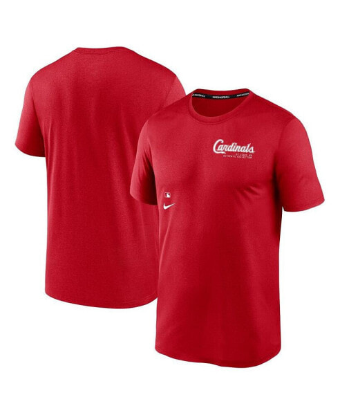 Men's Red St. Louis Cardinals Authentic Collection Early Work Tri-Blend Performance T-Shirt